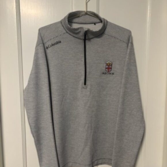Brown U. Golf Quarter Zip Shirt - Picture 1 of 4